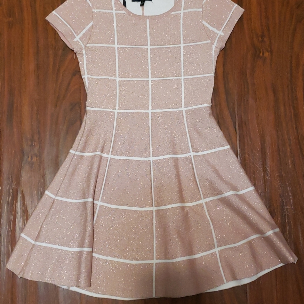 Pink sparkly dress